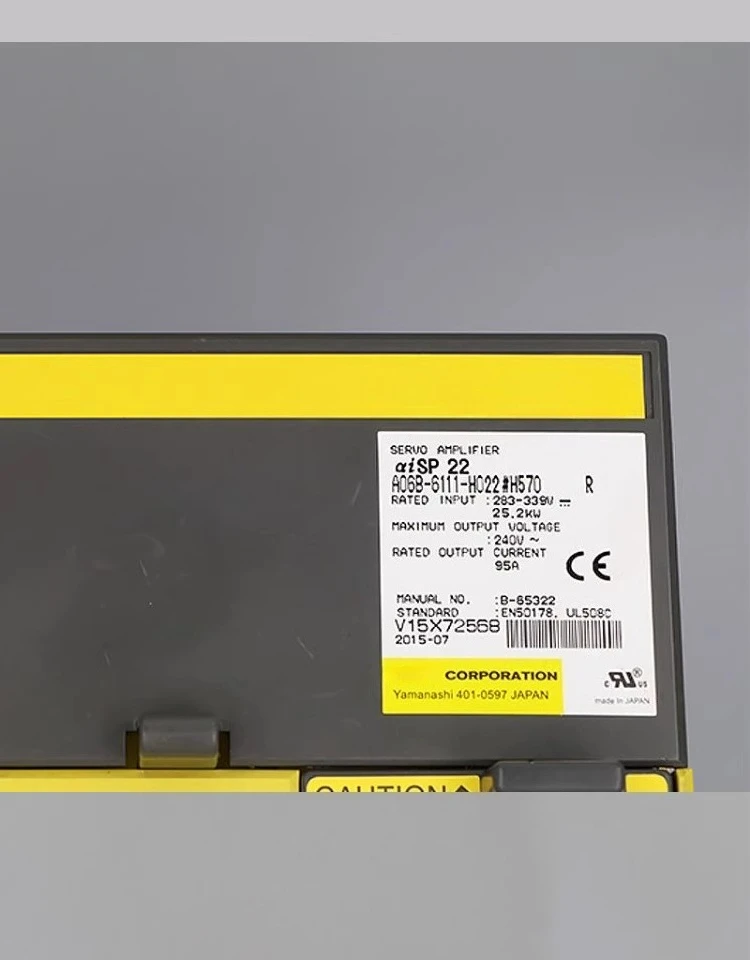 Used A06B-6111-H022 A06B-6111-H026 For FANUC A06B-6111-H022 AC Servo Drive Servo amplifier