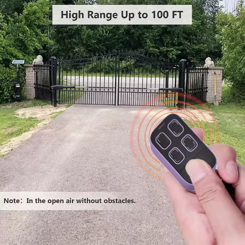 Universal Multi-frequency Garage Door Remote Controle 280-868MHz 433MHz 315MHz 390MHz Compatible with Gates Duplicators Copiers - Image 4