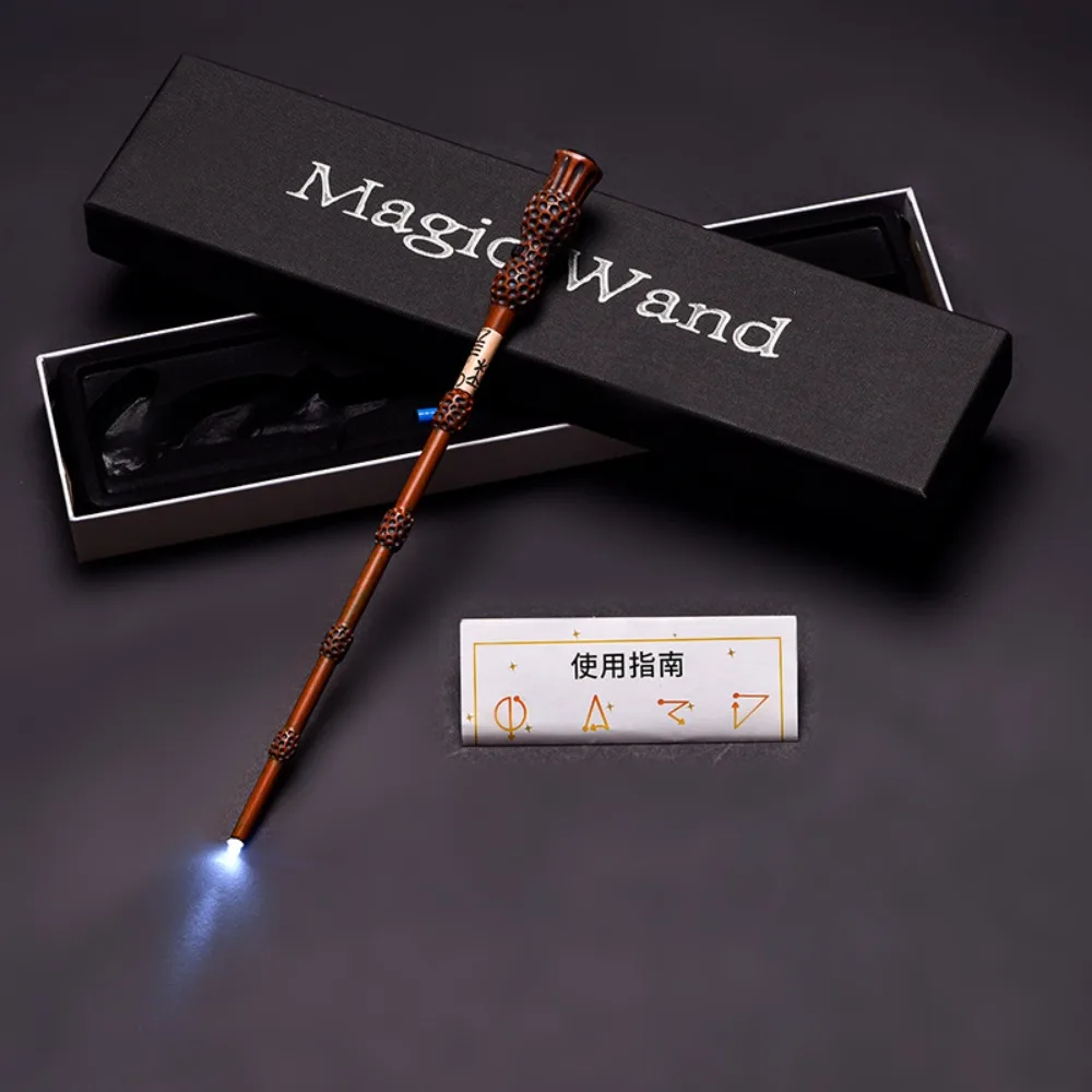Harry Potter battery luminous wand, role-playing costume props, birthday party magic accessories and toys with gift boxes. view 6