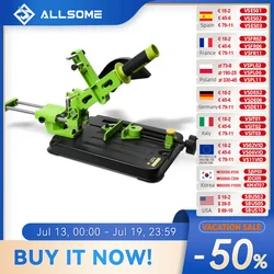 Allsome Soporte de corte para amoladoras angulares de 115 y 125 mm de diámetro
