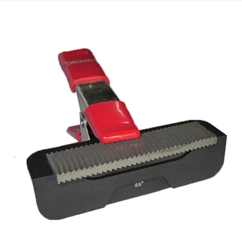 Ski & Snowboard Edge Tuner Tool with File & Clamp, 90° 89° 88° Angle Adjustment