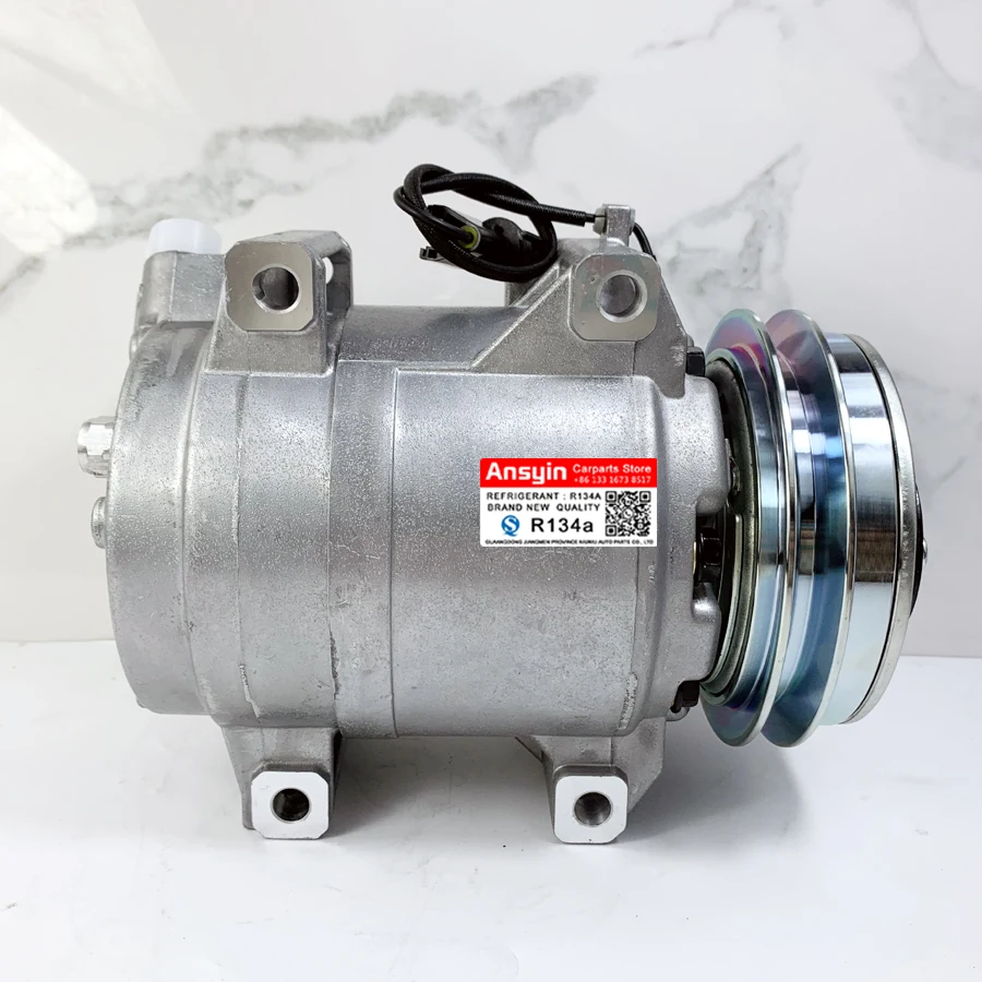 Air Conditioning A/C Compressor DKS15D For MITSUBISHI L200 TRITON Pick Up Pickup 2.5 KB4T 4D56 5060121511 MN123626 5062119191 view 2