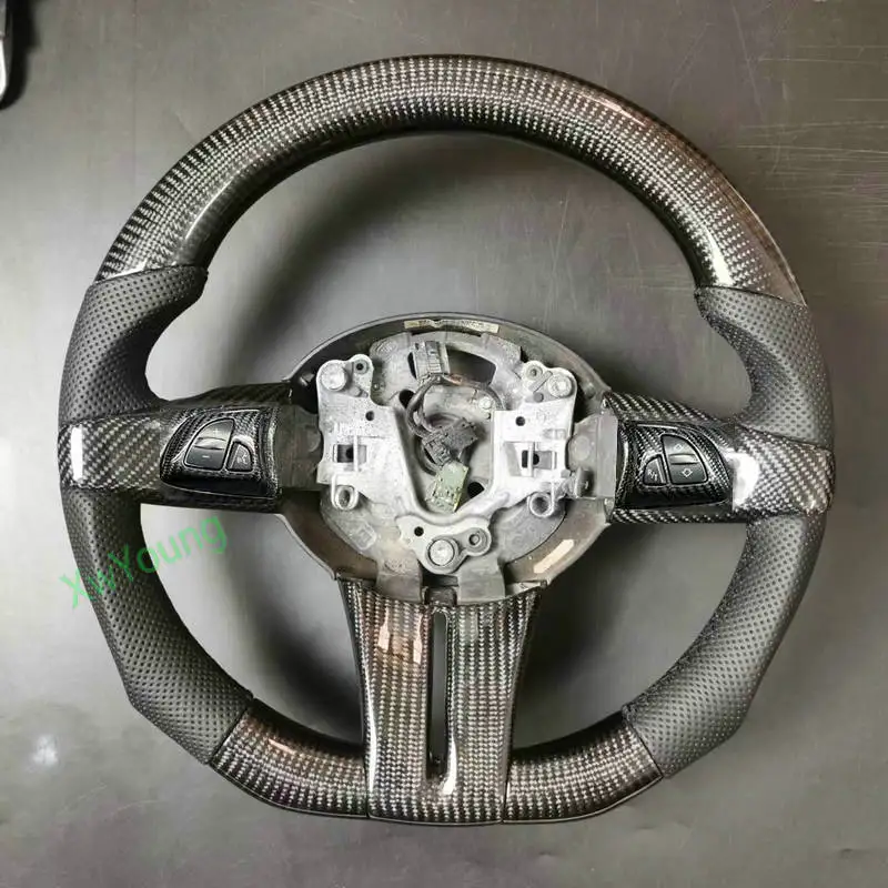 

For BMW Z4 E85 E86 E87 E89 100% Real Carbon Fiber Car Steering Wheel (No Paddle Shifters)