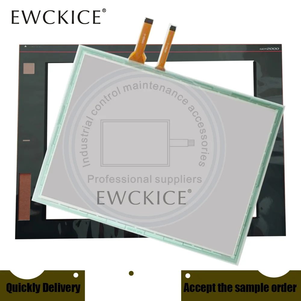 NEW GT2715-XTBD GT2715-XTBA PLC TP-4367S1 BKO-C12208 Touch screen AND Front label Touchscreen Panel