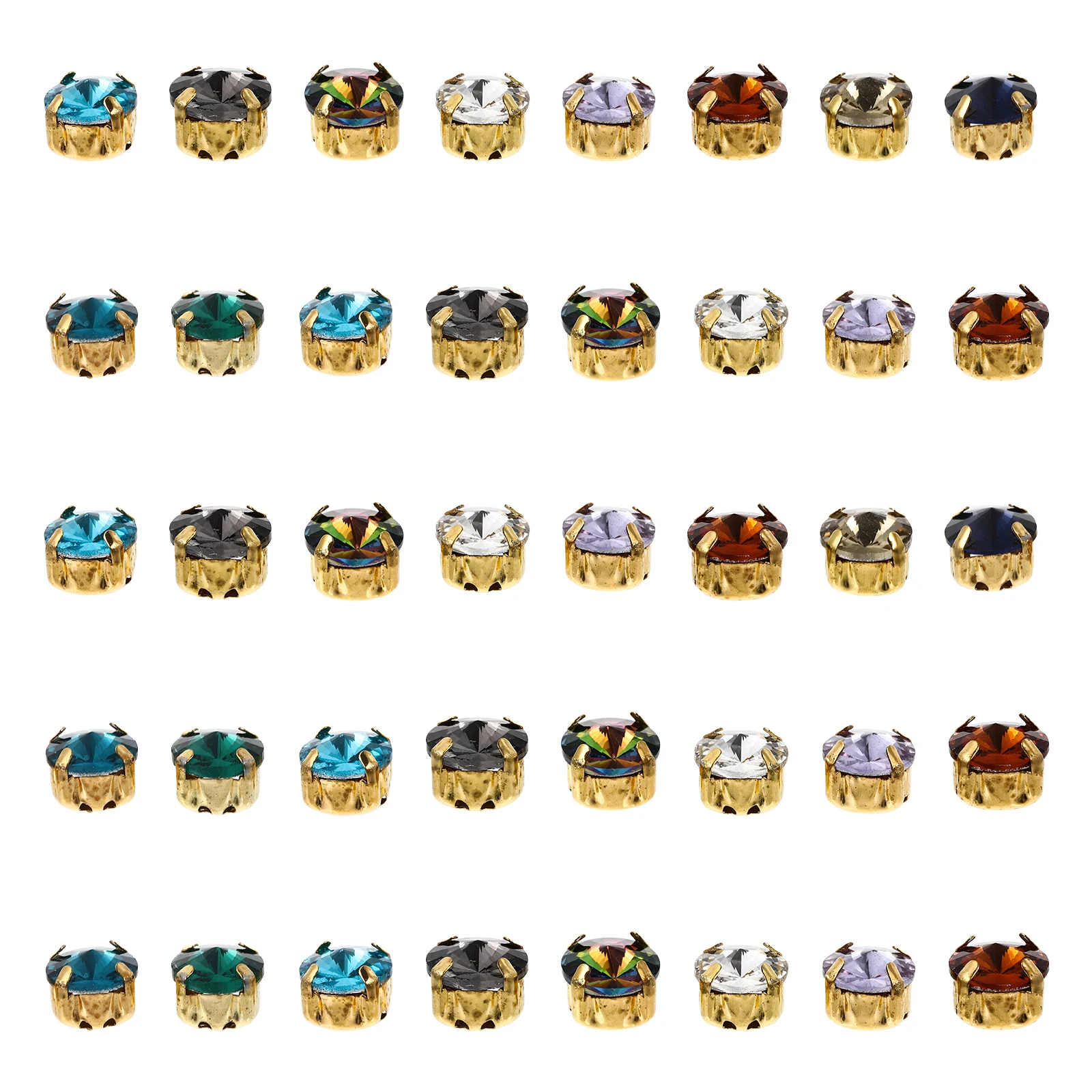 

DIY Clothes Rhinestones Sew Claw Rhinestones On Decorations Claw Embellishments Fashion Sew On Accessories Jewelry Beads