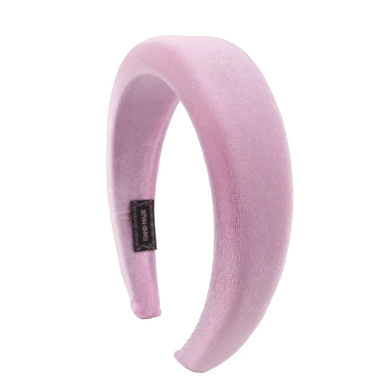 1pc frauen Mode Haar Hoops Einfache Feste Farbe Temperament Stirnband für Kleiden Spiel Gesicht Waschen Täglichen Verschleiß Haar zubehör