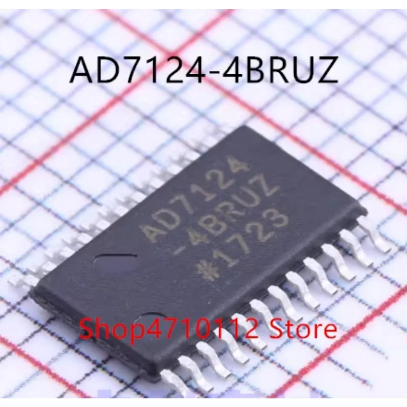 

Бесплатная доставка НОВЫЙ 10 шт./лот AD7124-4BRUZ AD7124-4BRU AD7124-4 AD7124 TSSOP-24