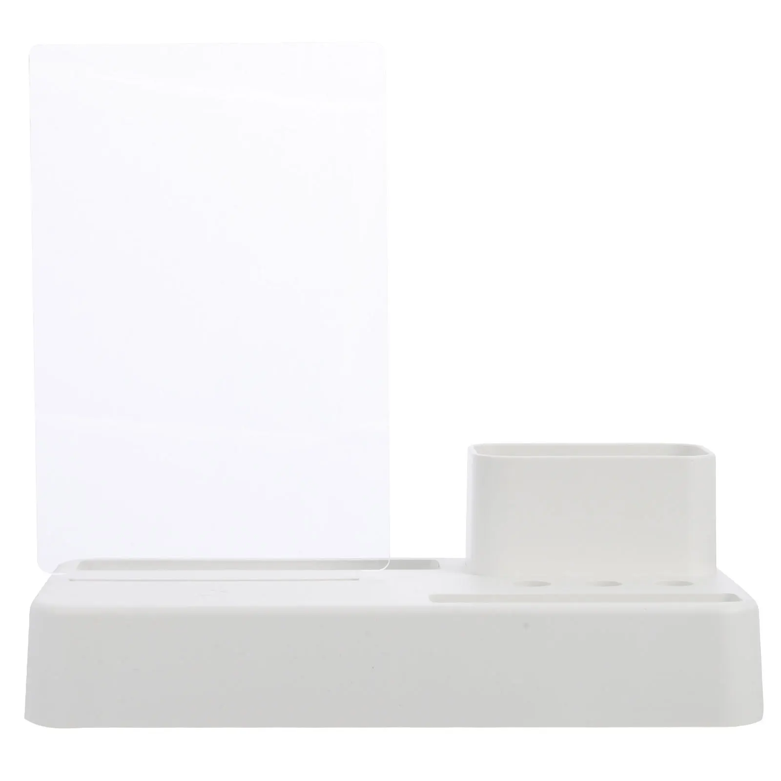 Акриловая доска для сообщений, прозрачная настольная доска для письма, доска для заметок для домашнего офиса, школы, кухни, свадьбы, вечеринки, подставка для вывески, органайзер