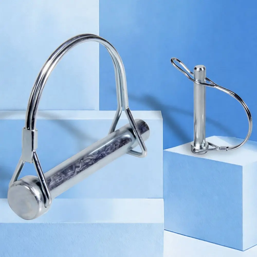 D Shape Hitch Pin Galvanized Steel Retaining Hardware For For Jinhaotian Trailer Truck Machinery Gear Axis Positioning Lock