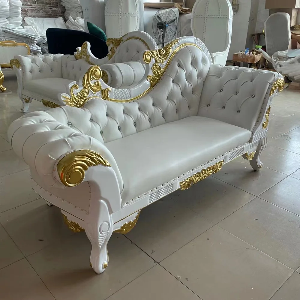 Luxury Royal Queen King Throne Sofa Chair Velvet Fabric Lazy Sofa Chair Furniture For Rental