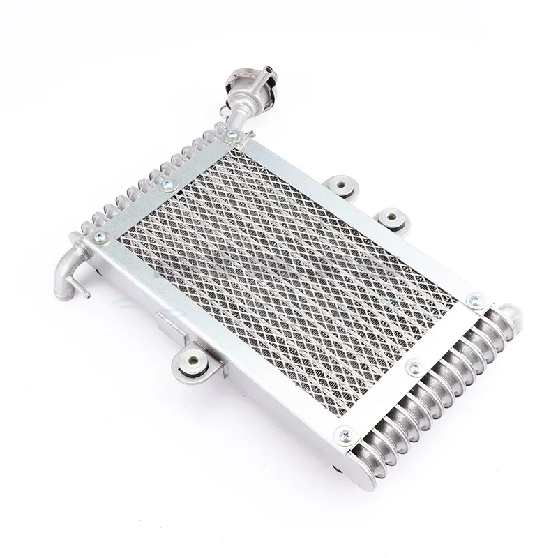 High-quality silver three-hole water tank Radiator For Bashan 200CC 250CC ATV Quad Engine radiator water tank cooler