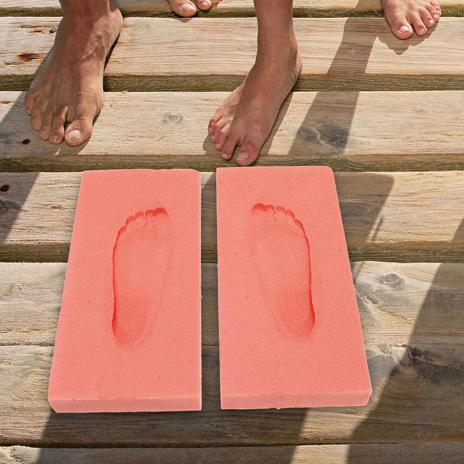 

1 комплект, двойная слепочная коробка для стельки для взрослых, ортопедическая форма для ног, инструмент, простой дизайн, прочный безопасный материал, простой в использовании для мужчин и женщин