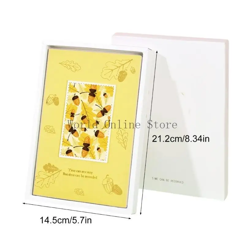

Hardcover Leather Notebook 256 Pages Wide Lined Business Notepads for Office 87HC