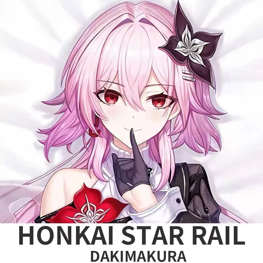 Honkai Star Rail Dakimakura Anime Evernight Home Bedding Hing Body Pillow Cover Case Dropshipping