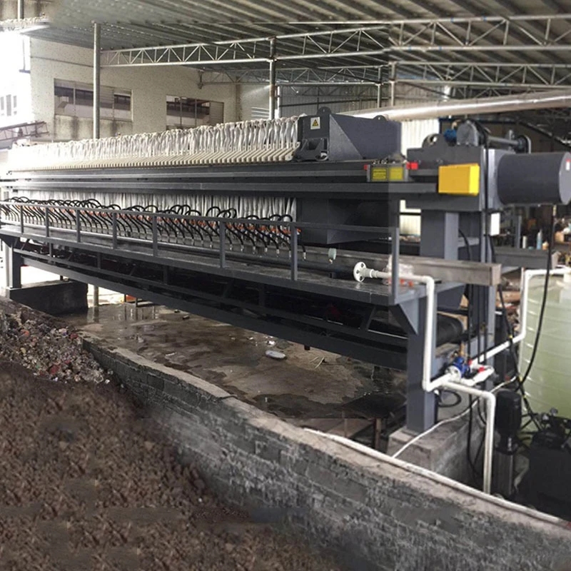 Plate and frame filter press Sand washing sludge Sewage treatment equipment Chamber filter press Automatic mud diaphragm filter