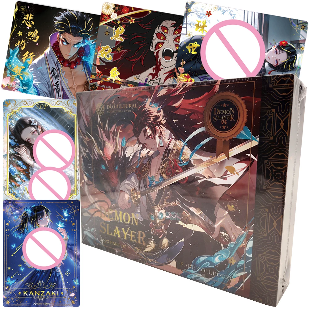 

Demon Slayer Limited Character Card Gift Fantasy Hot Blood Anime Creative Exquisite Partner Card Fans Collection Peripheral Toys
