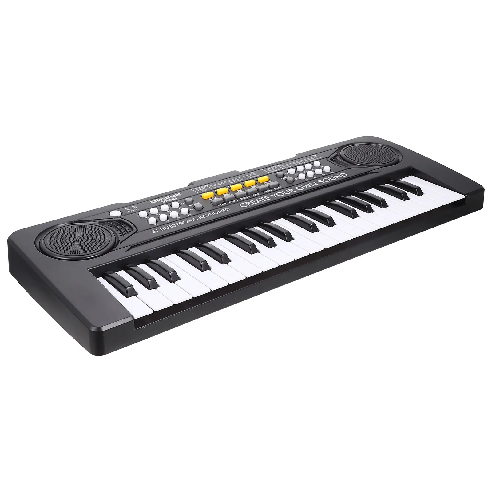 

Electronic Organ Toys 37 Keys Black White Keyboard Simulation Piano Musical Instrument for Toddler Kid Gift