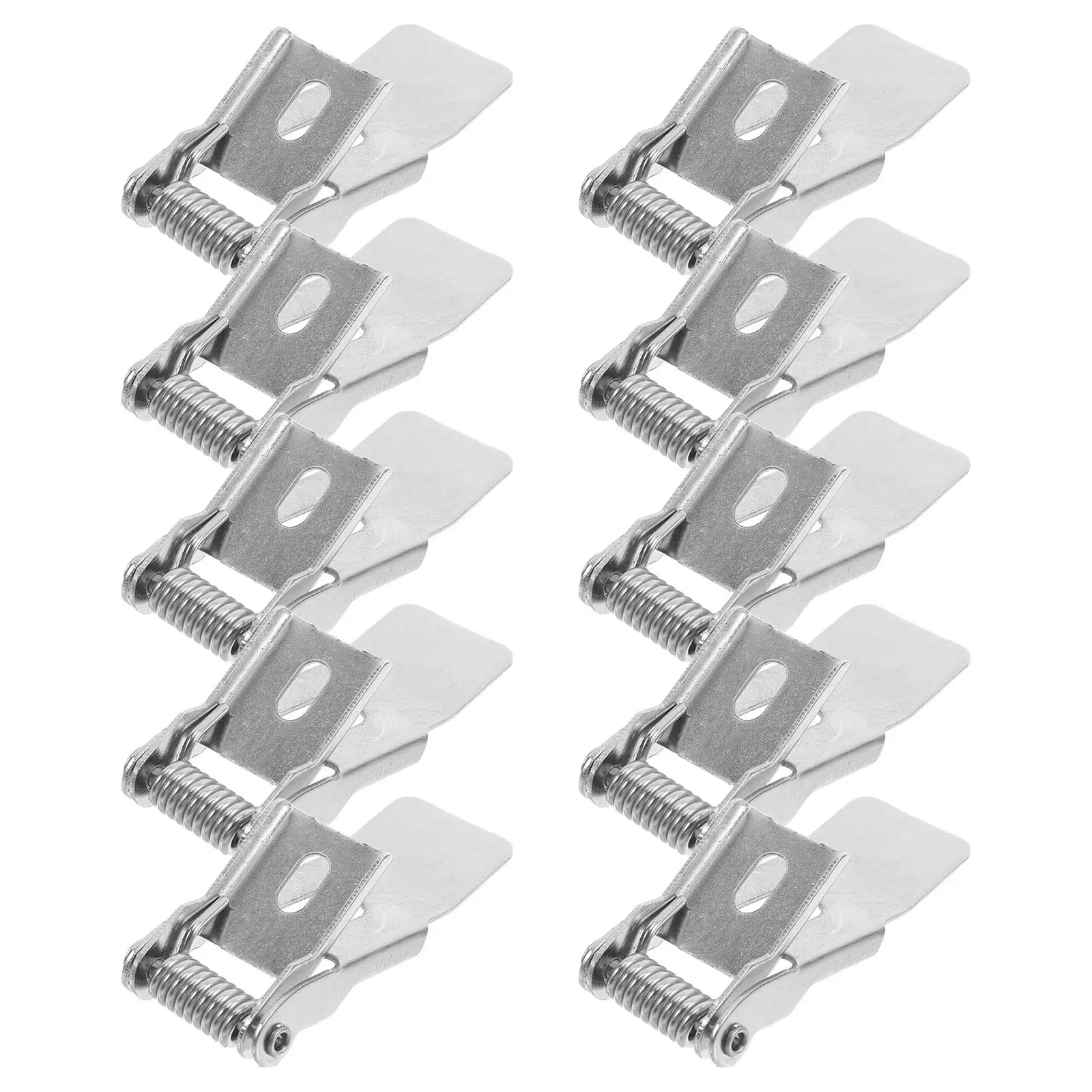10Pcs Downlight Spring Clamps Metal Clips Recessed Lighting Fixtures Easy Installation Multi Function Clamp Small Spring Clips