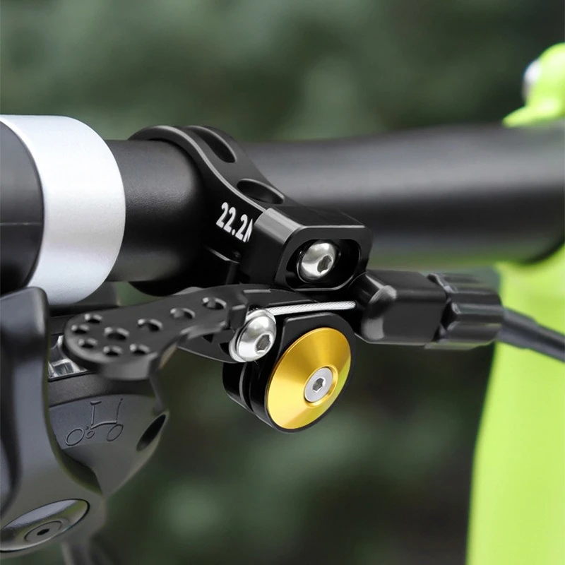 Bicycle Dropper Seatpost Remote Lever 22.2/24mm for MTB Road Bike Internal External Cable