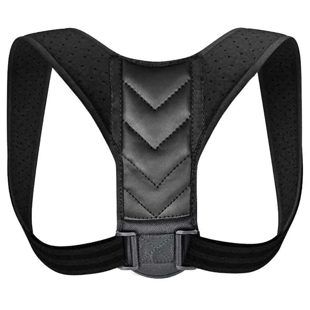 

1pc Posture Corrector Invisible Back Brace Adjustable Shoulder Strap Ergonomic Upright Trainer for Spine Kyphosis Correction