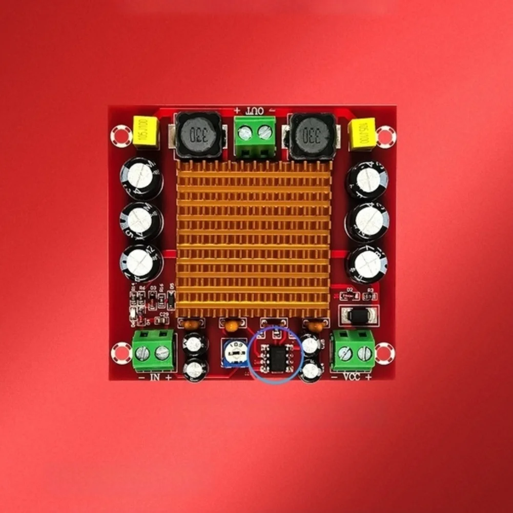 For Home Audio Systems High Power Audio Module 150W Digital Amp Board Audio Amp Metalized Polyester Capacitors