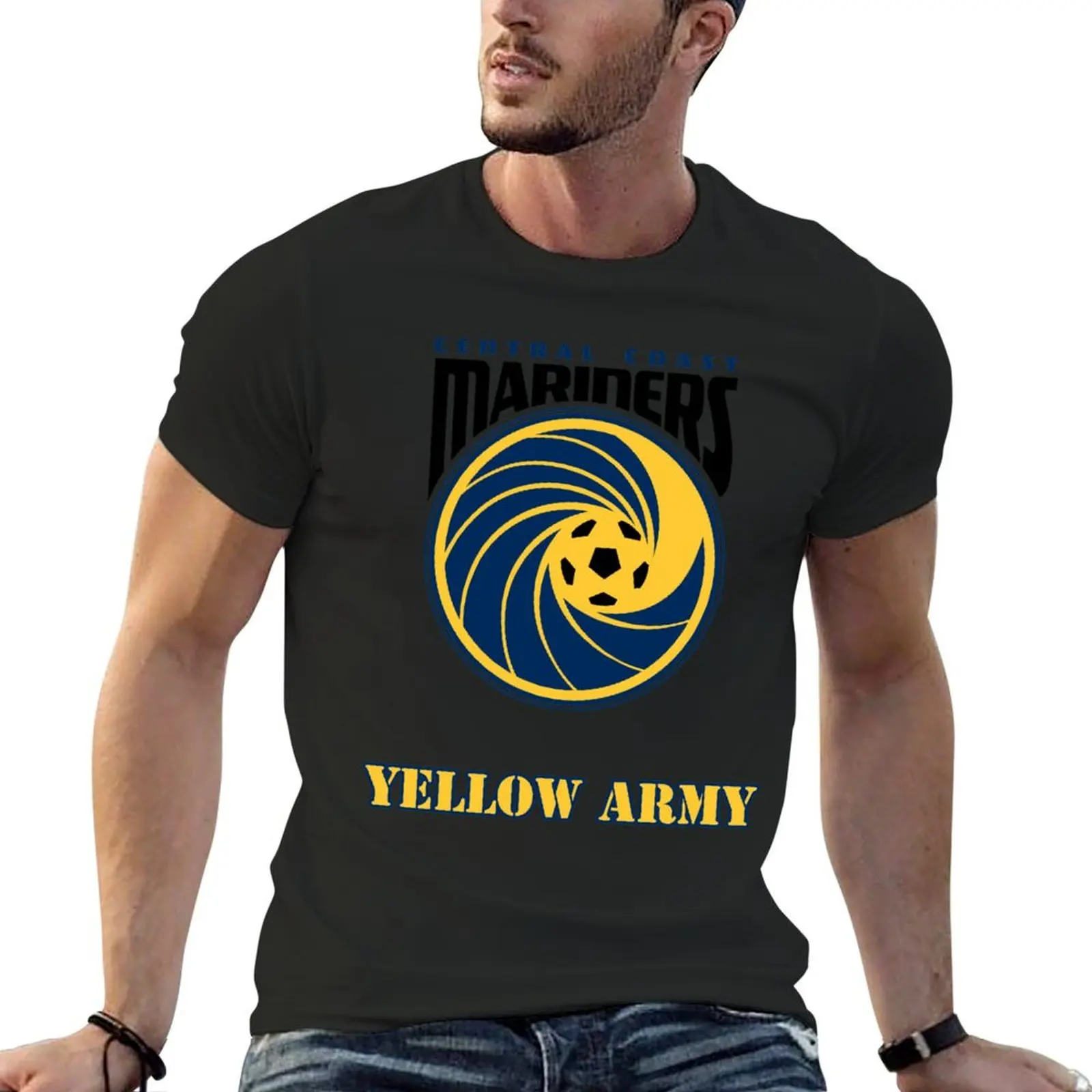 CENTRAL COAST MARINERS FC T-Shirt for a boy new edition tees mens t shirts