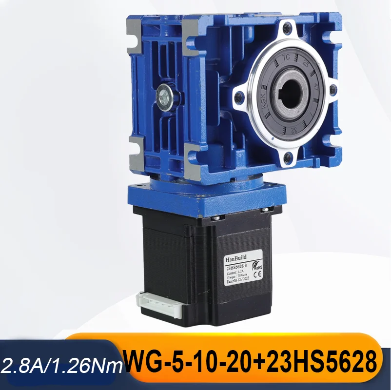 

Stepper motor servo worm gear RV reducer, small reducer with motor gearbox, turbine gearbox, aluminum alloy casting, light weigh