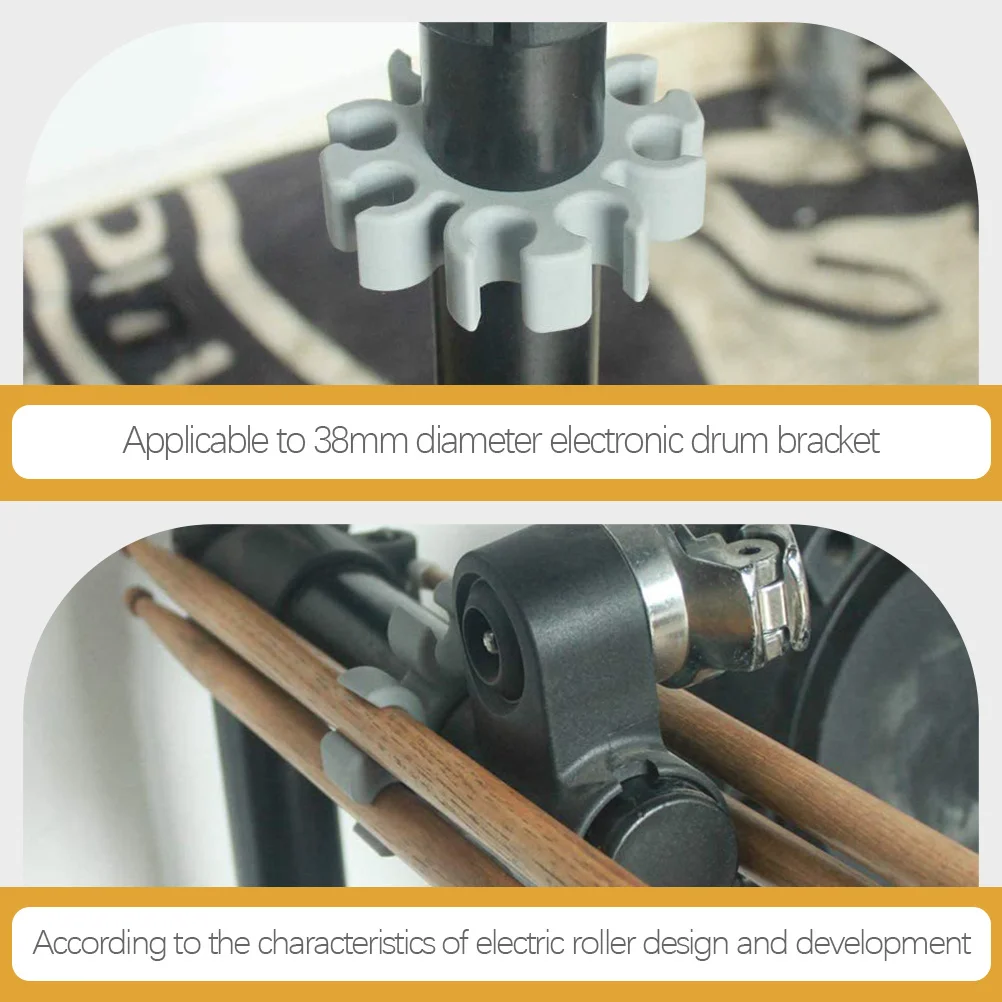 

Drum Stick Holder Clip Silicone Organizer For Drumsticks Storage Clamp Mount Drum Mallets Accessories Instrument Parts