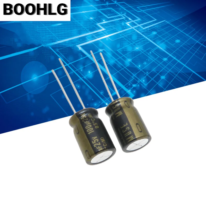 

10PCS original 100UF 25V fever capacitor 25V 100UF 10X16 MUSE KZ copper feet