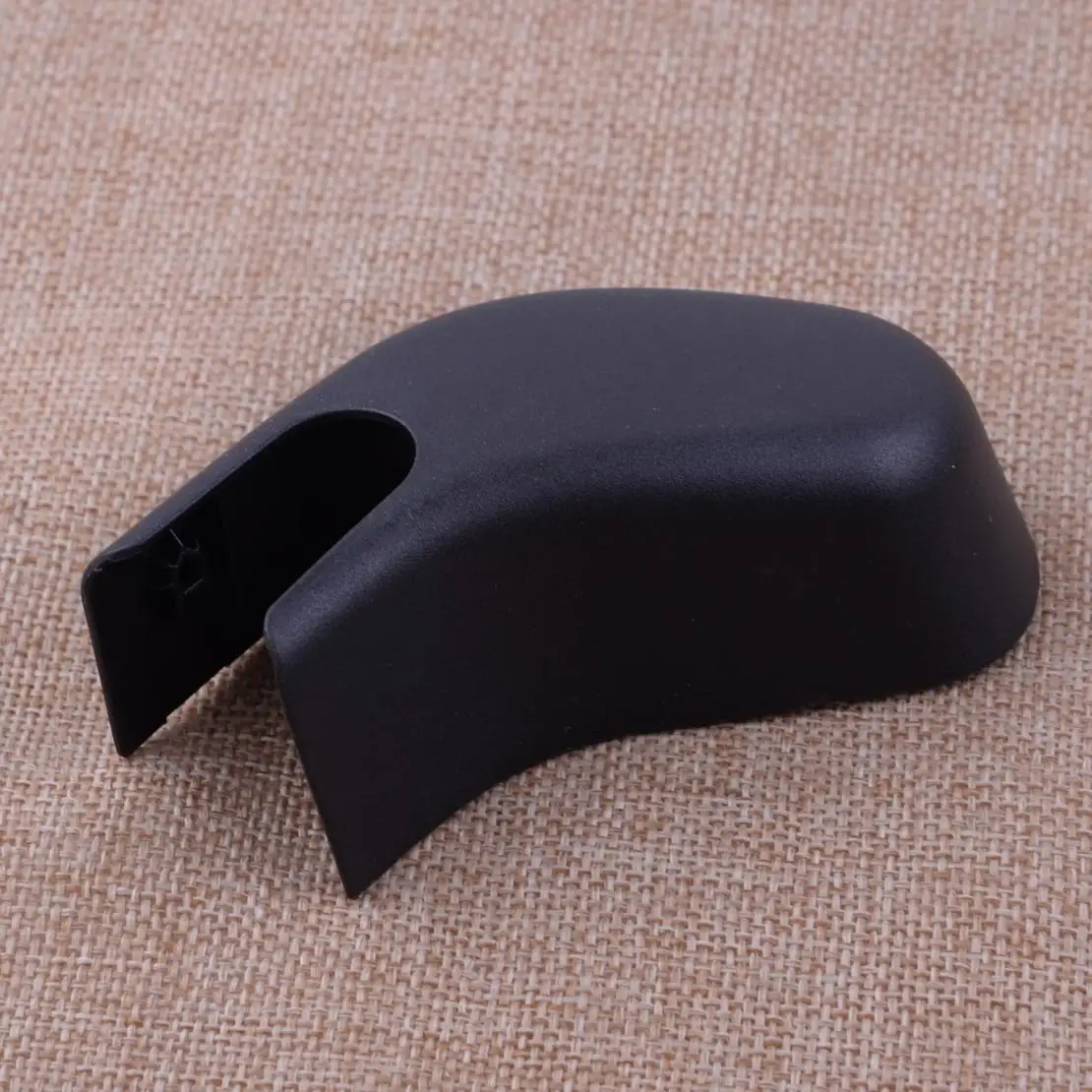 Black Rear Window Windscreen Wiper Spindle Nut Cover Cap Fit For Volvo V50 S40 MK2 Wagon