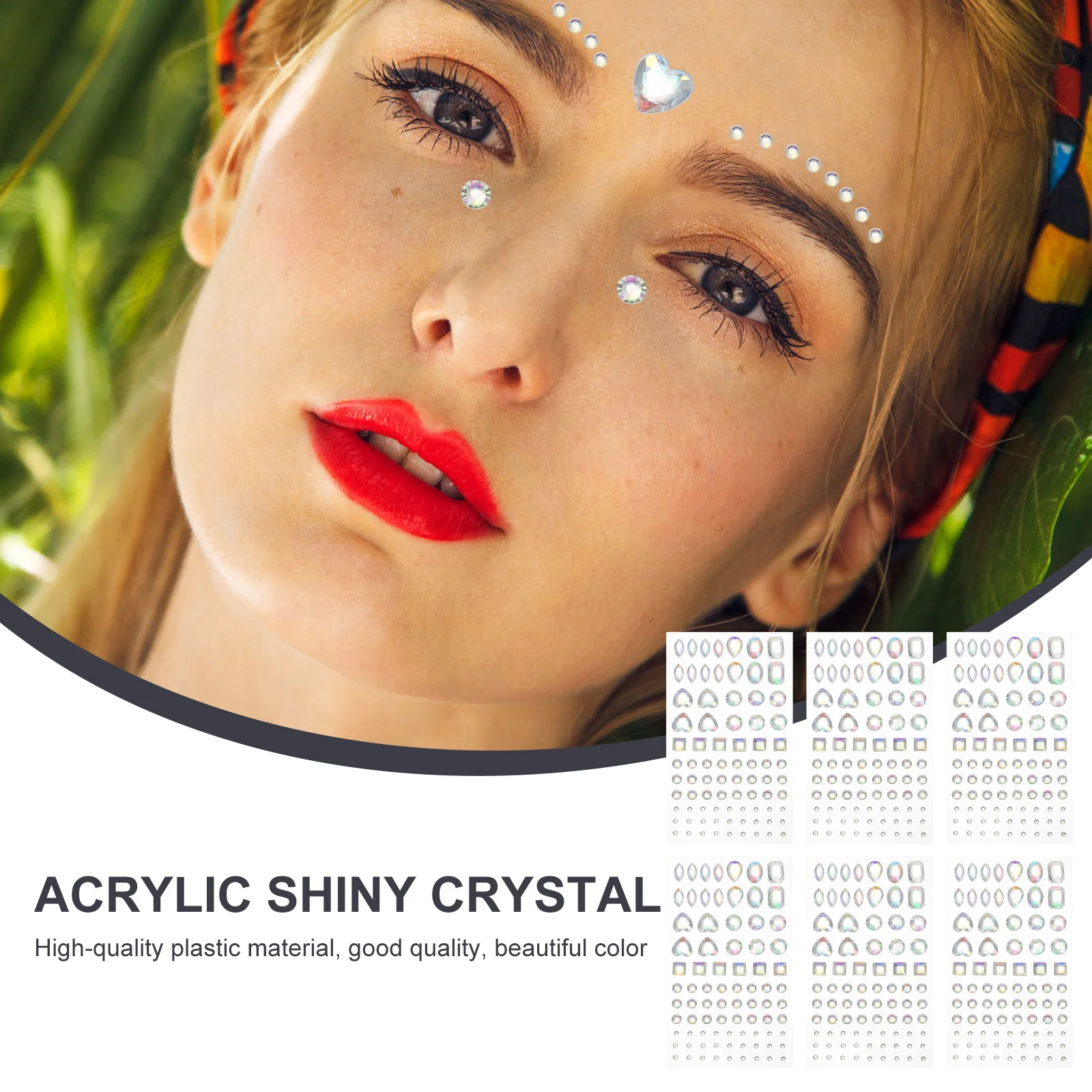 

Acrylic Crystal Stickers 3D Diy Craft Decorative Rhinestone Adhesive Stickers For Jewelry Handmade Crafts