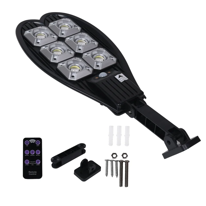 

AB46-6000 Lumens Latest Outdoor Solar LED Light 3 Modes Outdoor Solar Lamp Motion Sensor Waterproof Solar Garden Street Lamp