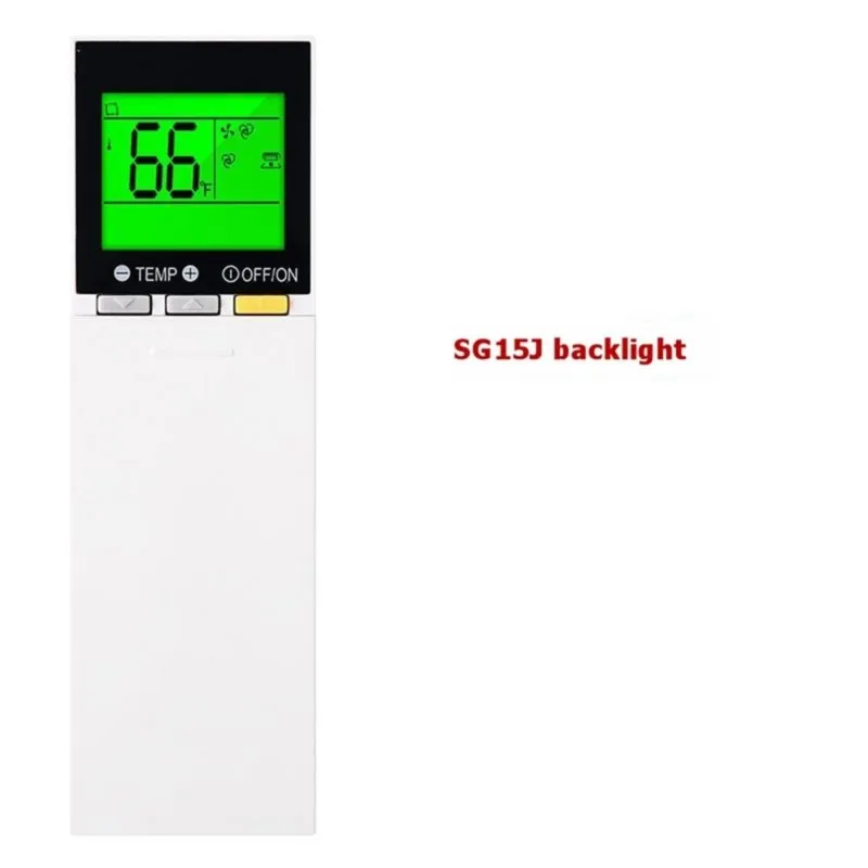 DT98 Universal Remote Control for Air Conditioner, Supports SG15J/SG15H/SG15D/SG17B/SG19C Models with Backlight