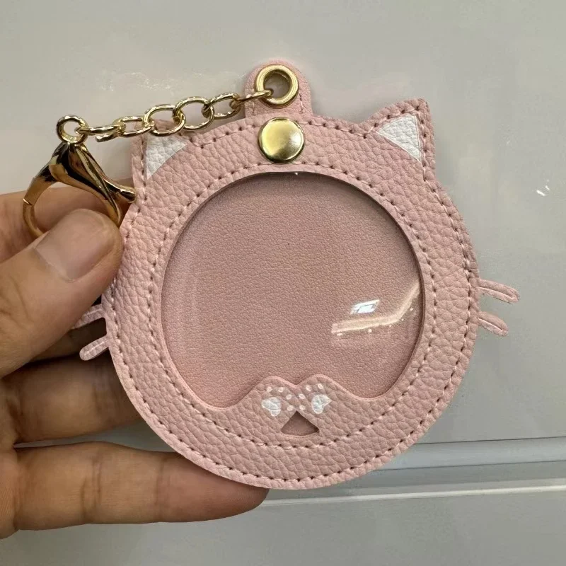 Kawaii Cat Shape Ita Bag Pins Badge Protector Case