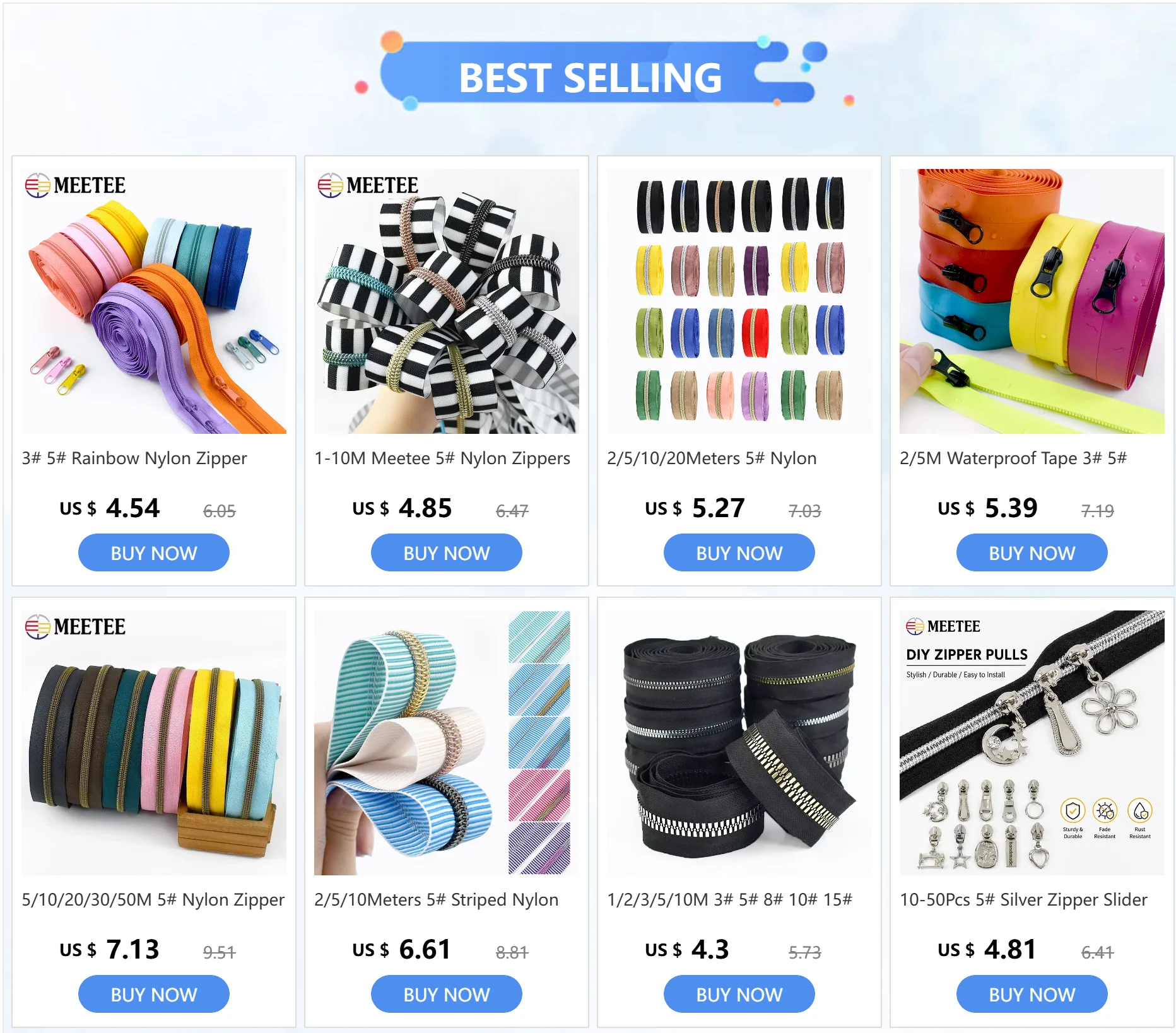 2/5/10/20 Meter 5 # Nylon-Reißverschlussband als Meterware für Kleidung, Nähreißverschlüsse, durchgehende Spiralreißverschlüsse, Kunststoff-Reißverschlussrolle, Deko-Reißverschlüsse – Detail 1