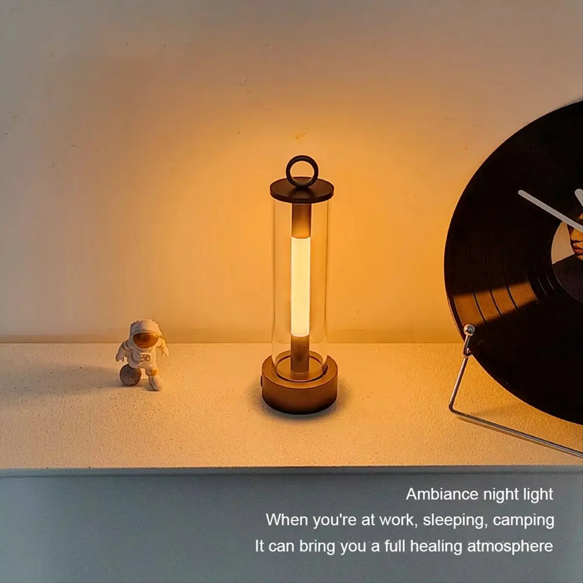 

*HOPE светодиодный ночник для кемпинга, USB перезаряжаемый сенсорный переключатель, освещение для палатки для спальни, прикроватная тумбочка, настольный декор, настольная лампа