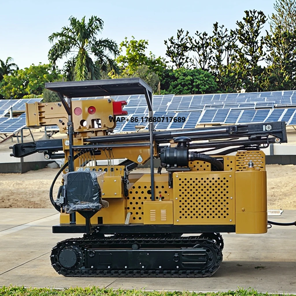 The Solar Photovoltaic Hydraulic Featuring Quality Assurance Reliable Performance Is Sold Directly by the Factory Pile Drivers