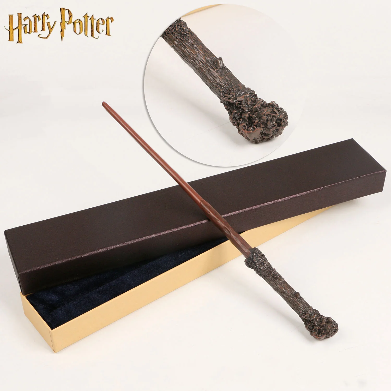 Harry Potter Resin Metal Core Wand Hermione Magic Wand Voldemort Dumbledore Grindelwald Cos Prop Harry Potter Magic Wand Gift