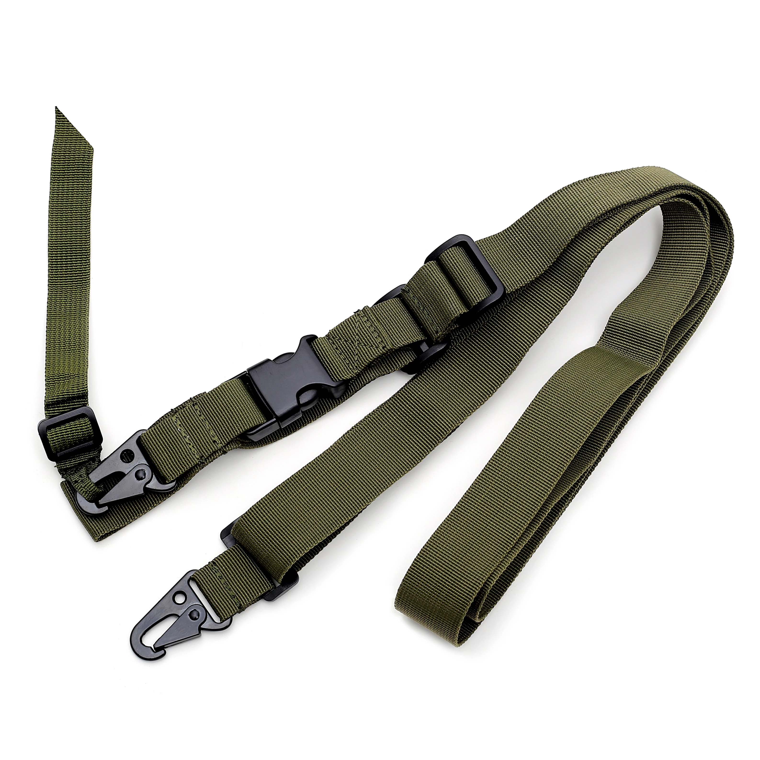 Gun Sling 3 Point Shoulder Strap Outdoor Sports Hunting Accessories Airsoft Adjustable Three Point Rifle Strapping Belt Gun Rope