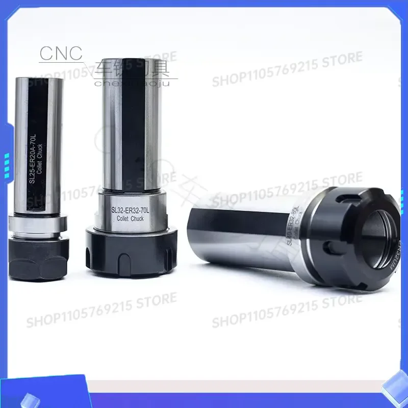 for Flat Type SL16/20/25 ER Chuck Drill Handle CNC32/40-ER25/32 Barrel Chuck Handle for Porous Drilling