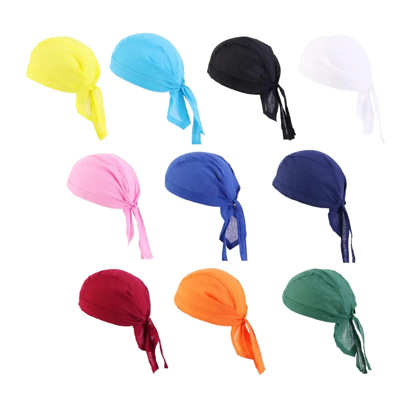 Soft Quick Dry Head Wrap Headband Breathable for Roller Skating Fitness