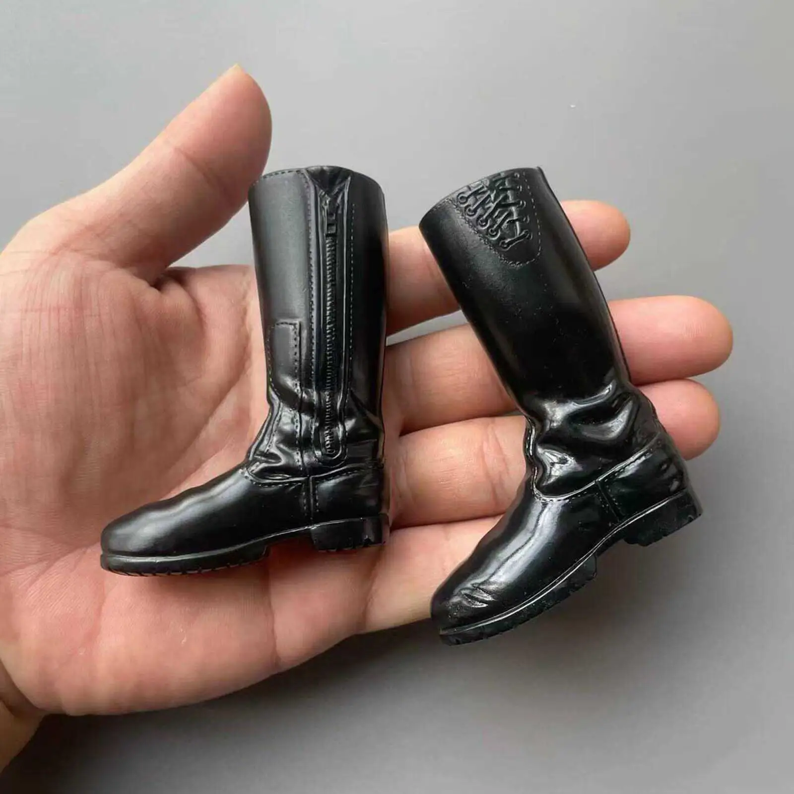 Figurenschuhe im Maßstab 1:6, Stiefel, lange Stiefel, Modell, Sammlung, Kostümzubehör, Miniaturschuhe für 12-Zoll-Figuren, Körperzubehör