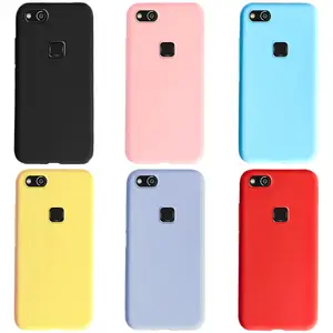 For Huawei P10 lite Silicone Soft TPU Cover case Shockproof Candy color Back Cover Phone case for huawei P10lite p 10 lite cases AliExpress