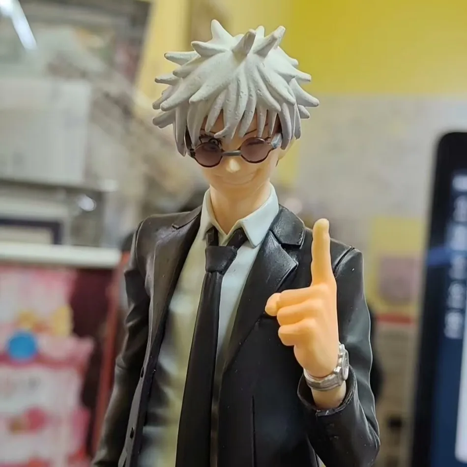 متوفر 1-2 قطعة Jujutsu Kaisen DIORAMA Satoru Gojo Geto Suguru البدلة انظر أنيمي نموذج لجسم اللعب في صندوق تمثال هدية عيد ميلاد #4