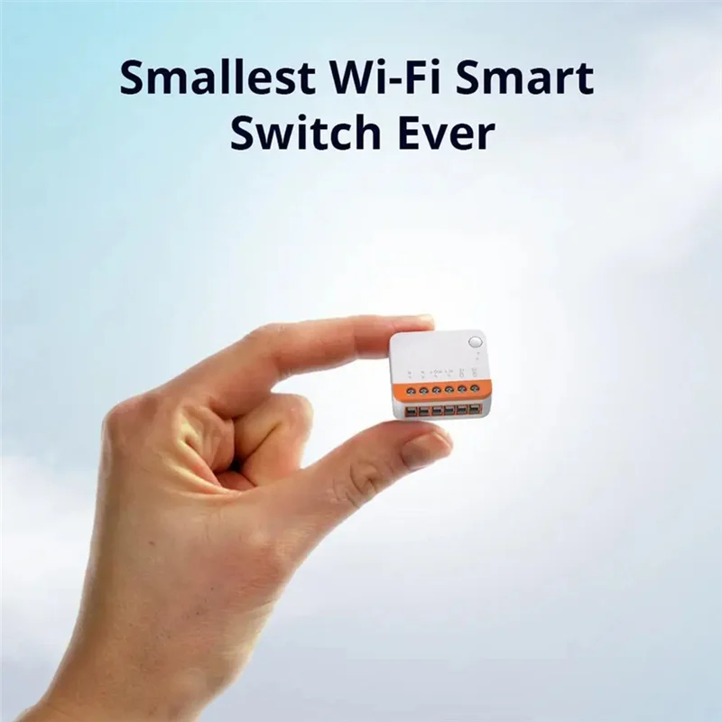 

ABKU-Smart Контроллер освещения Wi-Fi Умный контроллер Пульт дистанционного управления Двусторонний контроллер Управление голосом/приложением Контроллер умной кнопки