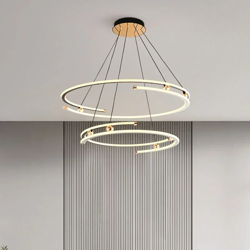 Lampe LED Suspendue au Design Moderne, Luminaire Décoratif d'Nik, Idéal pour un Salon, une Salle à Manger, une Chambre à Coucher ou une Cuisine