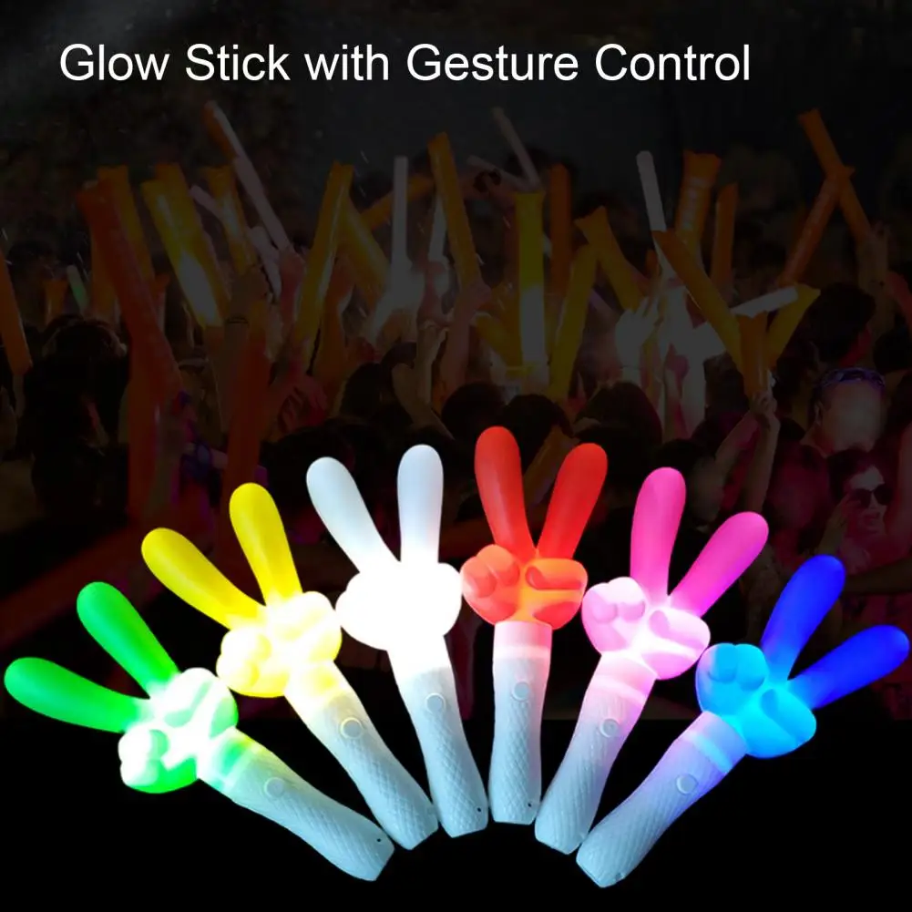 LED Foam Glow Stick with Gesture Control Light-up Wand Bulk Led Foam Glow Sticks for Parties Concerts for Kindergarten Concerts