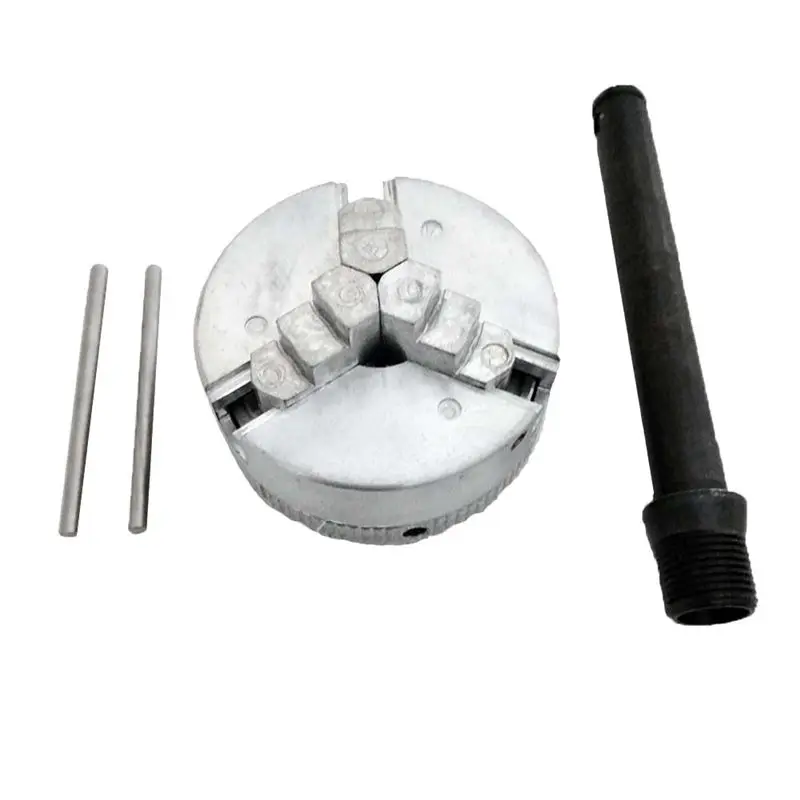 A11I Z011 Mini Drill Chuck Self-Centering Metal 3-Jaw Lathe Chuck Clamp Metal With For CNC Lathe Machine Tool