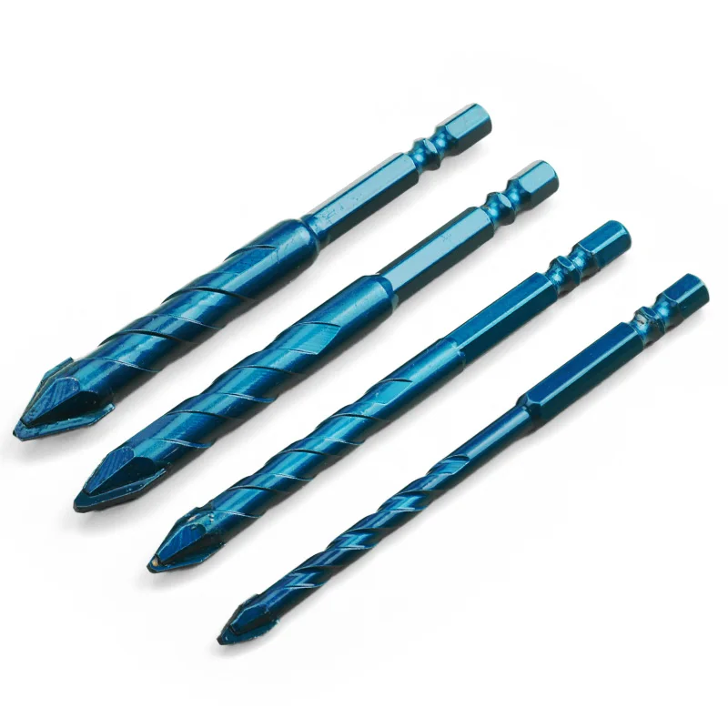 

Superhard spiral eccentric drill bit ceramic tile drill bit concrete dry triangle drill alloy glass drill bit