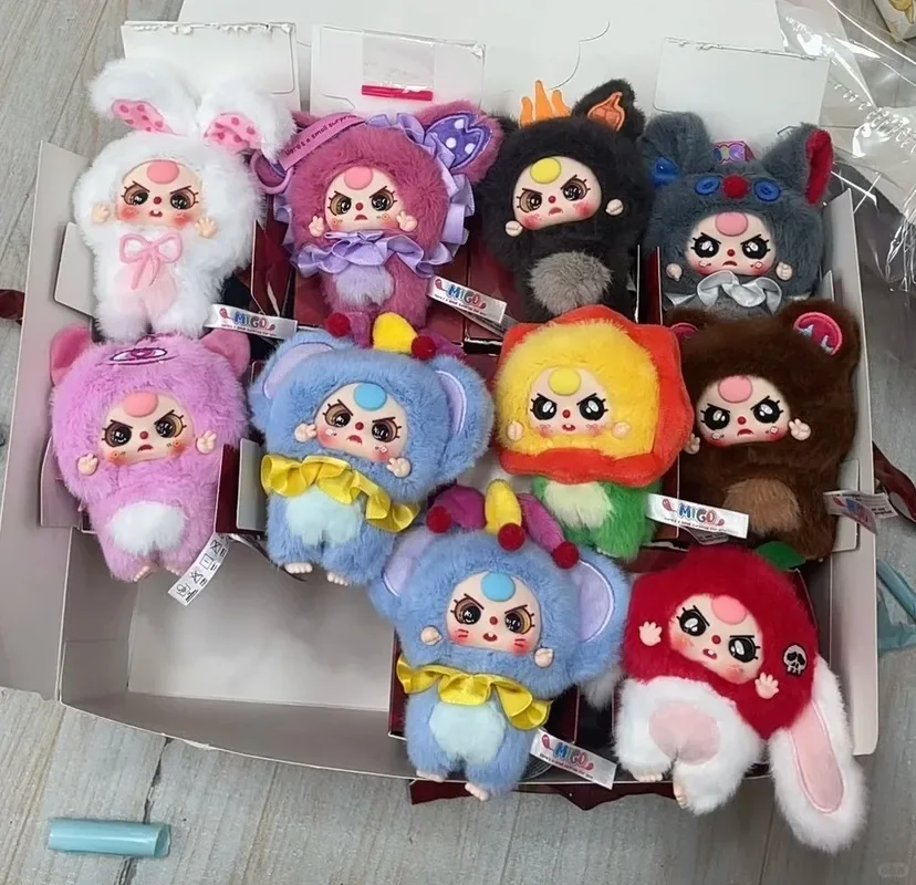 

New Sale Genuine Migo Little Troublemaker Series Blind Box Cute Vinyl Face Pendant Toys Migo Bag Pendant Festvial Surprise Gifts